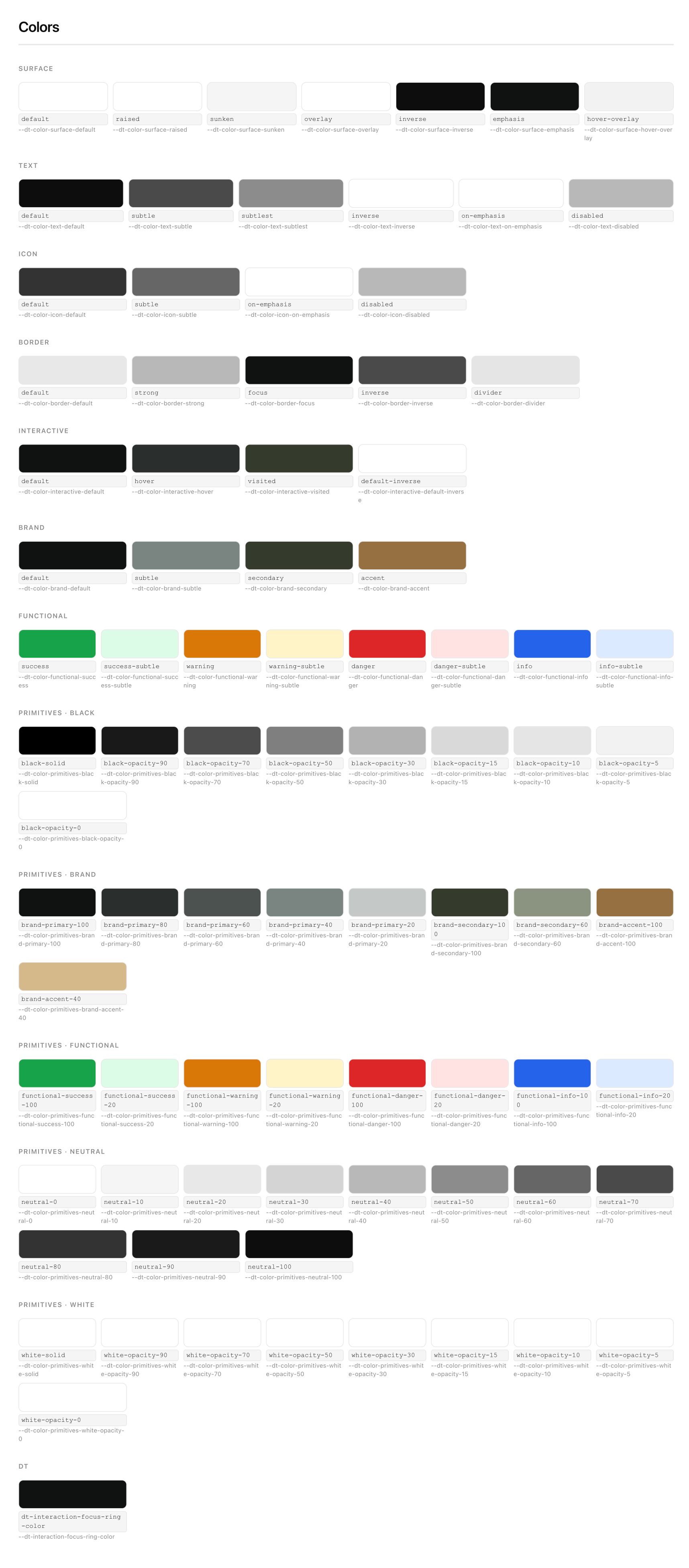 Color tokens — the semantic layer that connects theming and accessibility