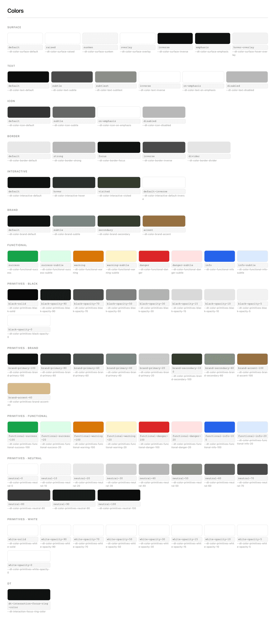 Color tokens — the semantic layer that connects theming and accessibility