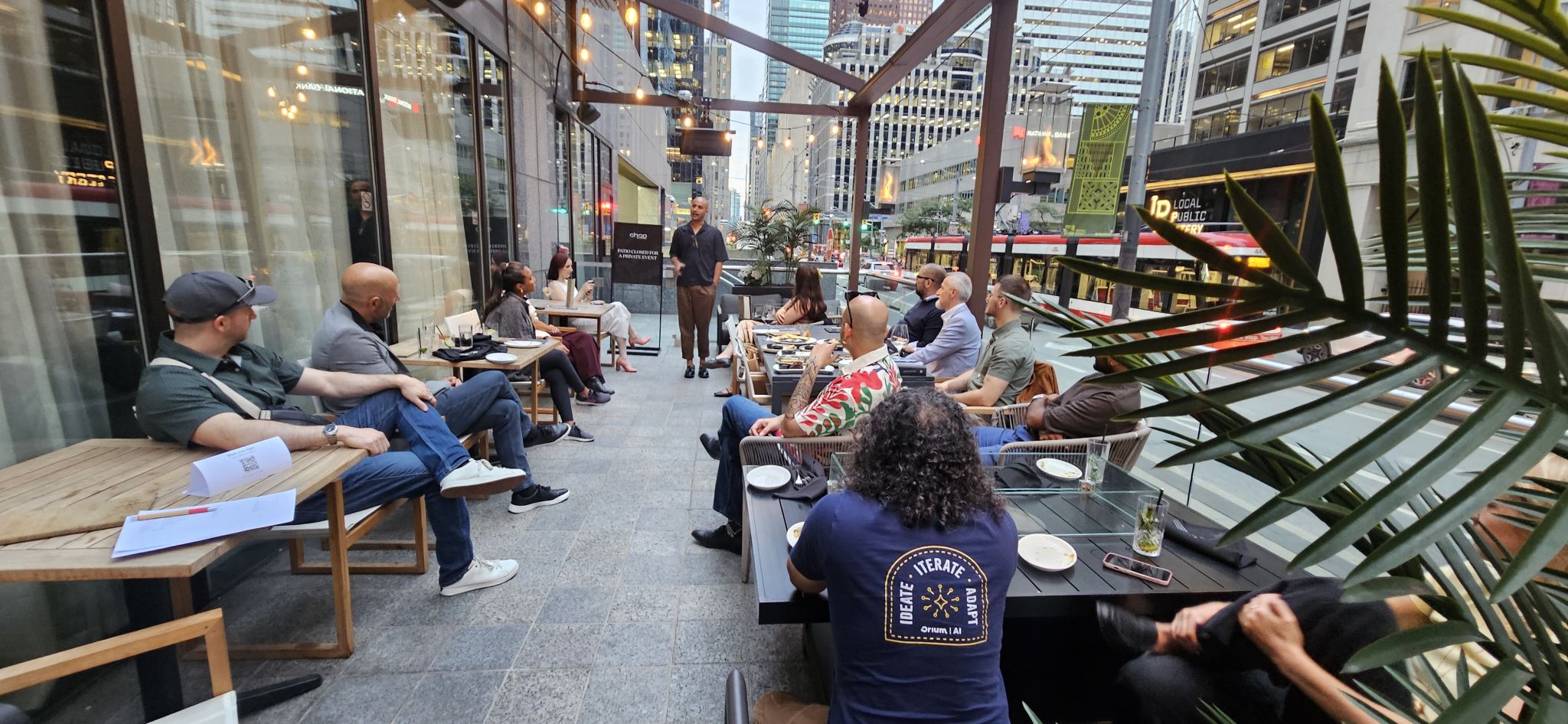 Delivering Taste Is Triage at a MACH Alliance meetup, Toronto